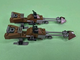 LEGO Vintage Star Wars Speeder Bikes Set (7128) - 100% Complete w/ Instructions