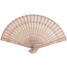 24 Sets Wood Handheld Folding Fans, Sandalwood Fan Favors with Thank You for ...