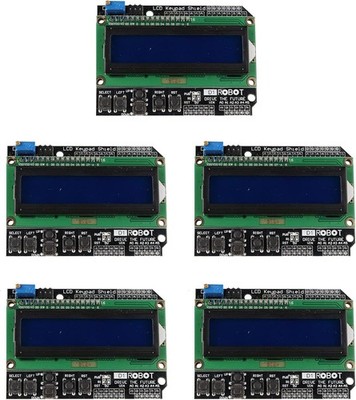 5 Stück LCD Tastatur Schild LCD1602 LCD 1602 Modul Display 16x2 LCD Display Modul W
