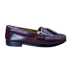 Vintage GH Bass Weejuns Amazonas Cordovan Kiltie Tassel Loafers Mens 8.5 D
