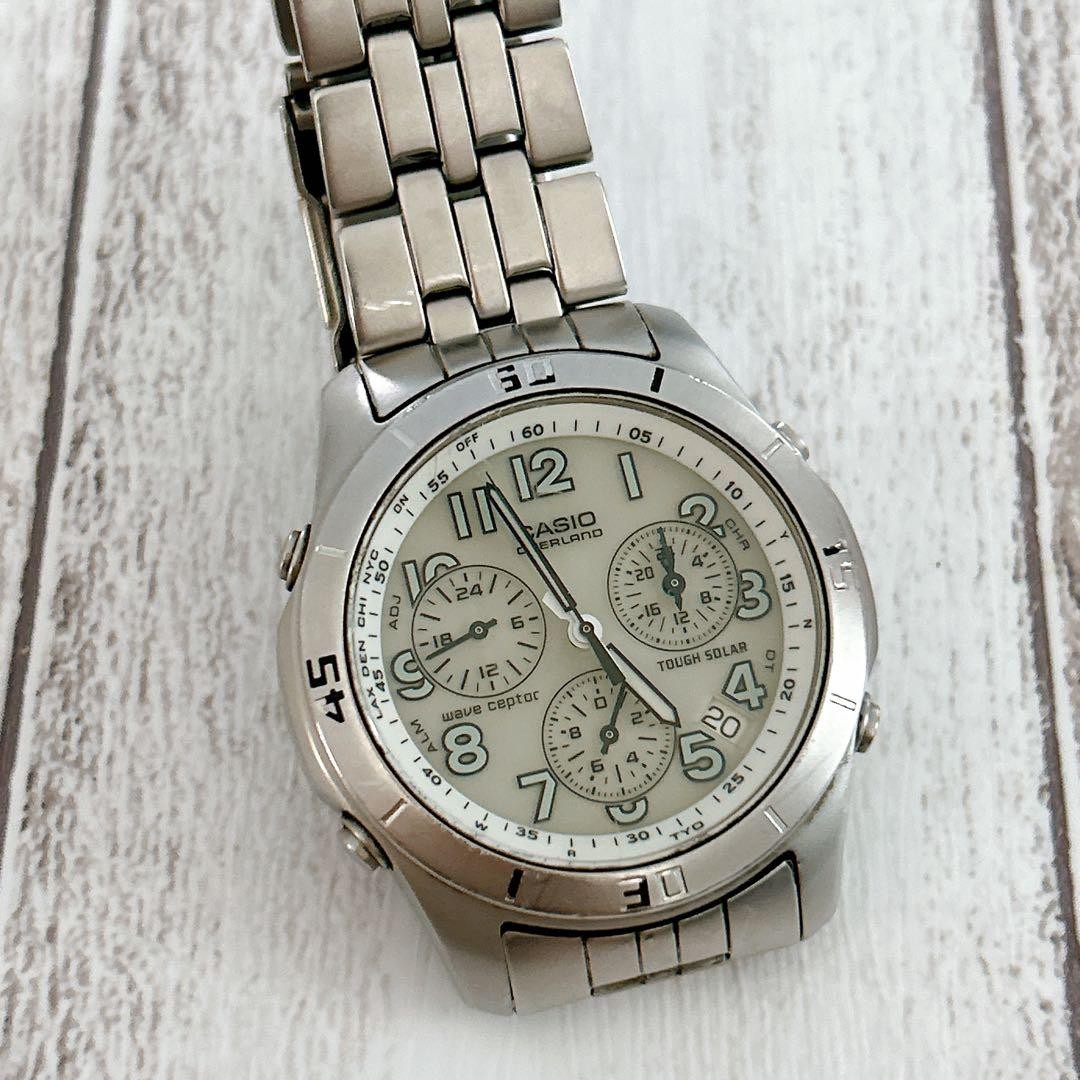 【新品ベルト付】カシオ OVERLAND OVW-600 ソーラー電波 アーミー CASIO Overland OVW-600 Solar Radio-Controlled Chronograph Men's