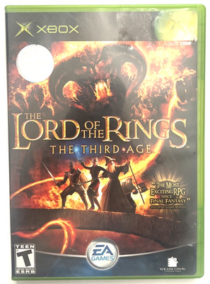 The Lord of the Rings: The Third Age Action Adventure Microsoft Xbox