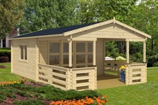 Gartenhaus Blockhaus 396 x 672