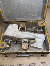 Betty Lytle/Hyde Chicago Roller Skates With Case Women's 5 Vintage