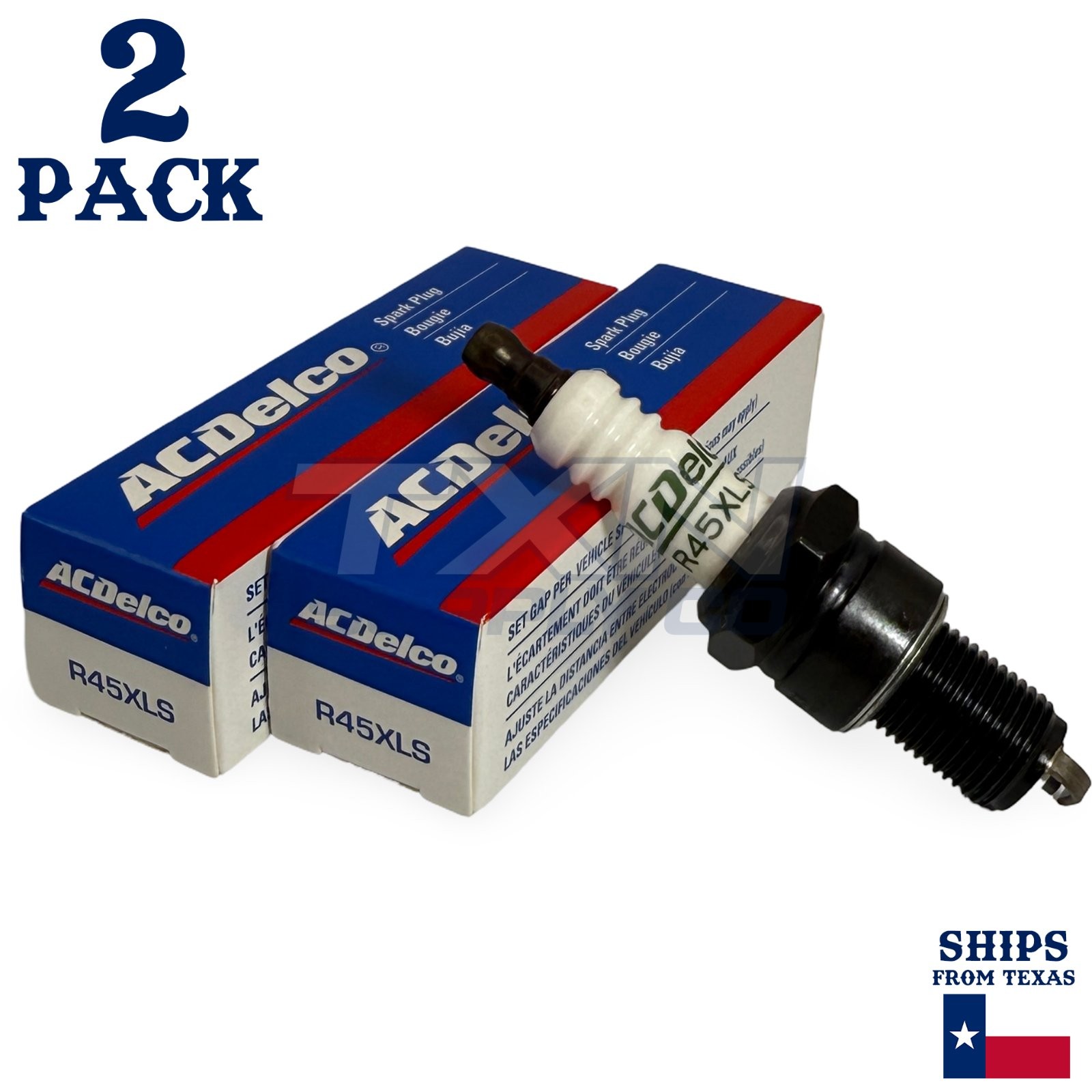 ACDelco GM R45XLS Conventional Spark Plug - 2 Pack