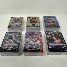 One Piece CCG 6 Sealed Decks New