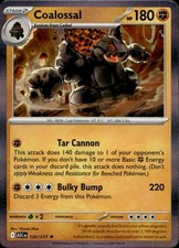 Pokemon Coalossal 120/217 Ascended Heroes Reverse Holo LP Nisota Niso
