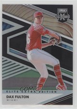 2020 Panini Elite Extra Edition Opti-Chrome Holo Prizm Dax Fulton #40 0o6v