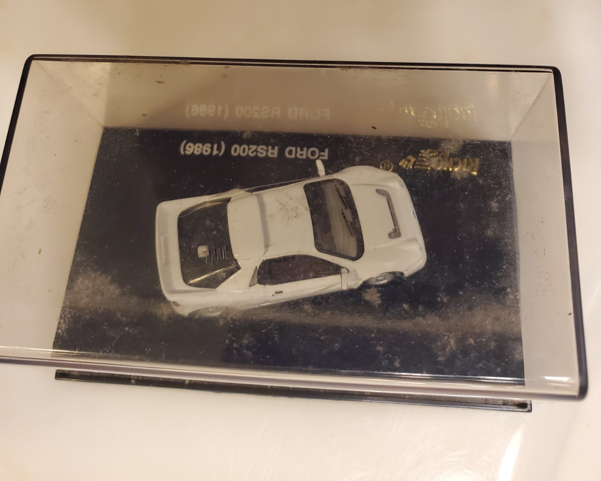 Ricko 1/87 DIECAST 1986 FORD Rs200 WHITE #38837 | eBay