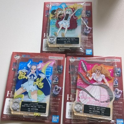 One Piece Urouti Acrylic Stand Set Memory of Heroines H Prize Japan