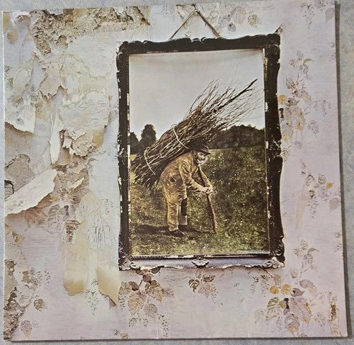 Led Zeppelin Untitled LP Vinyl Classic Rock Atlantic 1971 12" 33 RPM