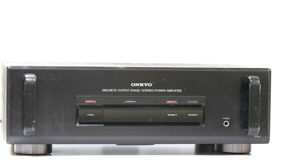 Onkyo M-501 Stereo Power Amplifier | eBay