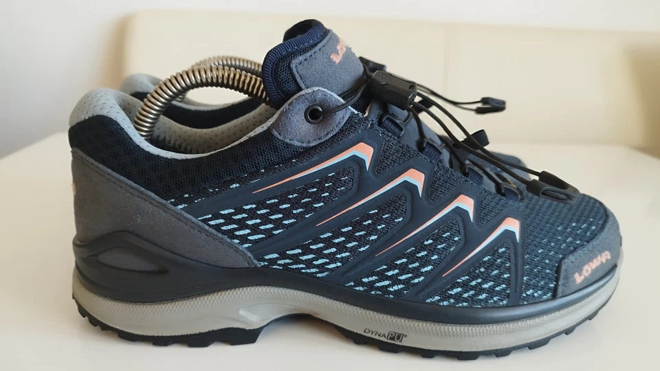 LOWA Maddox GTX Goretex Outdoor Wandern Damen Herren Halbschuhe Gr 38 UK 5,5 TOP