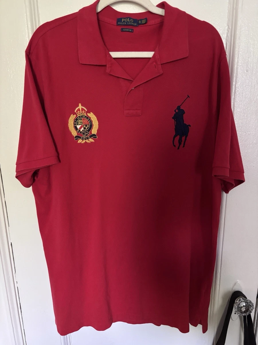 Polo Ralph Lauren Red Size XL Shirts for Men for sale | eBay