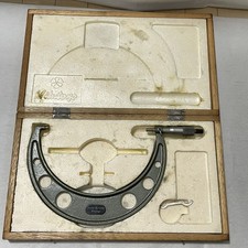 Junk Mitutoyo Micrometer 175-200 0.01Mm Tool Some Accessories Are Missing Case I