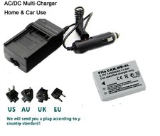 Batteria NB-5L + caricatore per CANON Powershot SX210 IS SX230 SX220 HS SX200 S100