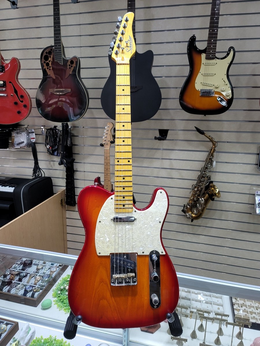 Schecter　Diamond Series エレキギター オレンジ Used Schecter Diamond Series C-1 Elite Electric Guitar in