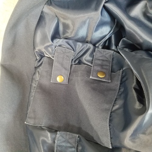 Duluth Trading Co Sports Coat Presentation Jacket Mens Large Blue Cotton Canvas - Picture 12 of 16