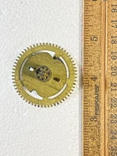 Sessions Clock Movement Strike Side 3rd Wheel (See Pics To ID Mvmt)    (KD2218)