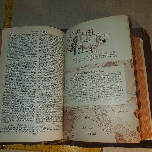 VTG 1951 Holy Trinity Edition of the Catholic Bible Indexed Pope Pius Vii - Bild 9 von 14