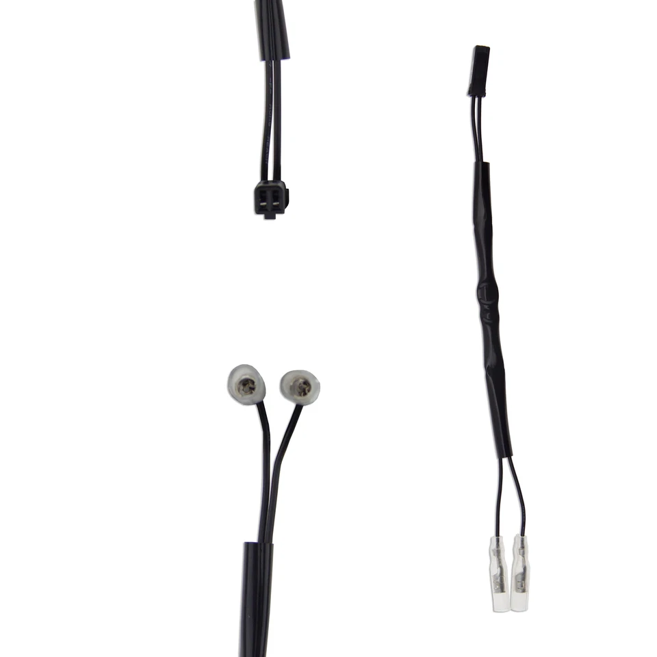 Pin de bala cuadrado de 2 clavijas para Suzuki GSXR 2x adaptador de señal de giro enchufe intermitente Foto 2 de 2