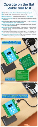 JC Q1 Battery Health Quick Board For iPhone 11-15 Modify Battery Efficiency - Picture 11 of 21
