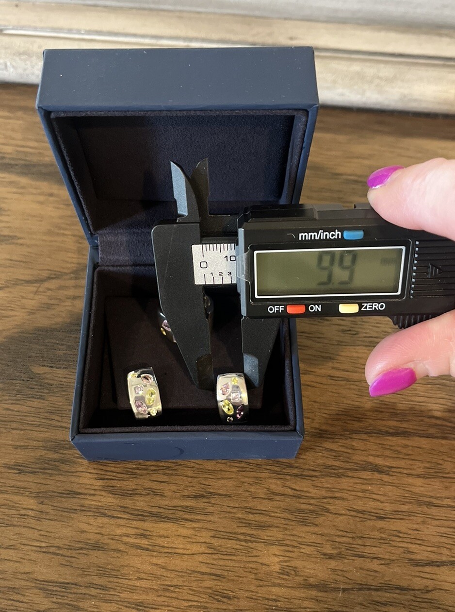 Multi Gemstone Sterling Silver Dome Shape Ring An… - image 22