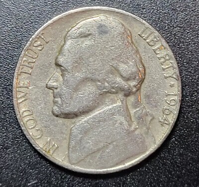1964 D JEFFERSON NICKEL. REPUNCHED MINT MARK ERROR | eBay