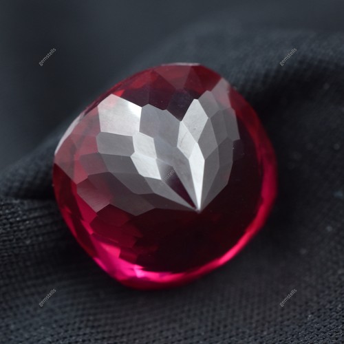 A+ Quality 18.35 Ct Square Cushion Cut Natural Red Ruby Loose Gemstone CERTIFIED - Picture 7 of 13