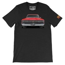 1966 Charger The Legend Classic Car Men's T-shirts American Muscle Car