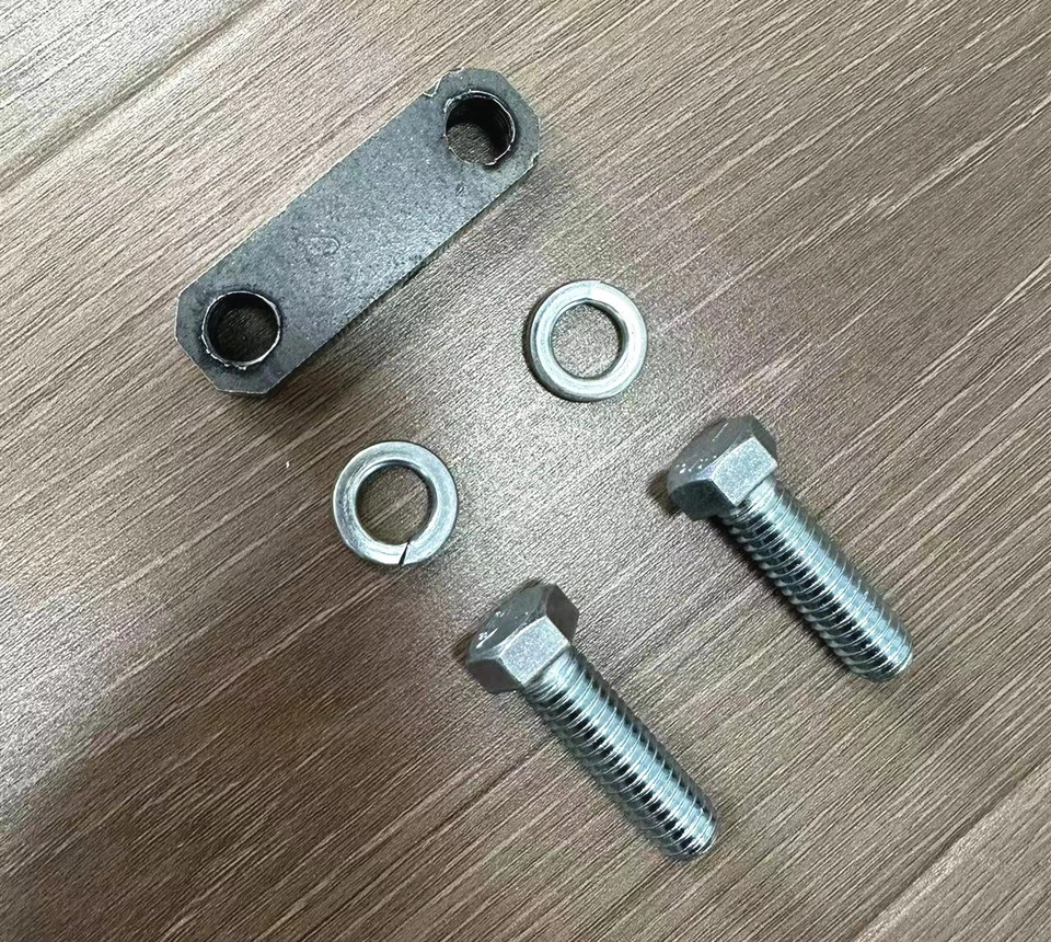 58-64 Chevy Impala & 63-82 Corvette Lower Control A-Arm Nut Plate & Bolts - Image 2 of 3