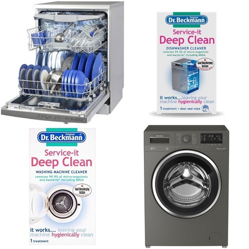 Washing Machine Dishwasher Cleaners Descalers Limescale Removers Kettle Coffee eBay