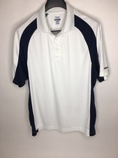 Men  s Reebok Play Dry Golf Polo Shirt  Size L EUC