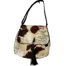 Russel & Bromley Cowhide Leather Crossbody Women Bag Made In Italy