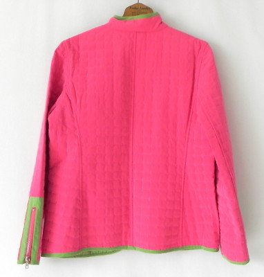 Veste Longue Femme Harve Benard Rose Avec Poches - Taille 4 - Occasion Très Bon état