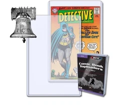 5 BCW Silver Age Comic Book Holder 56-70 Topload 7x11x5mm Plastic Rigid Case