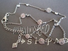 SILPADA RETIRED Sterling Silver 925 Infinity Cubic Zirconia CZ Necklace N2153 L1