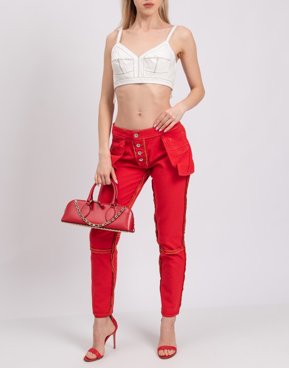 BEN TAVERNITI UNRAVEL PROJECT Leather Shorts BEN TAVERNITI UNRAVEL