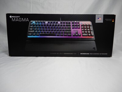 ROCCAT Magma Membrane Gaming Keyboard Fully with Illuminated 