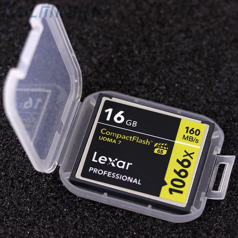 Nueva tarjeta de memoria Lexar 16/32/64/128 GB 1066X Compact Flash CF UDMA7 para cámara Foto 3 de 4