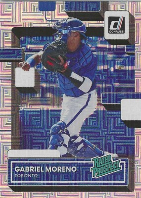 2022 Donruss Gabriel Moreno Rated Prospect Mojo # RP-4 Blue Jays   PWE