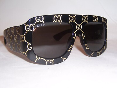 NEW GUCCI SUNGLASSES GG 0983S 004 BLACK/GRAY 59MM AUTHENTIC  display picture 1
