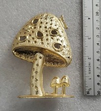  Vintage OWL METAL PIERCED EAR RING HOLDER 