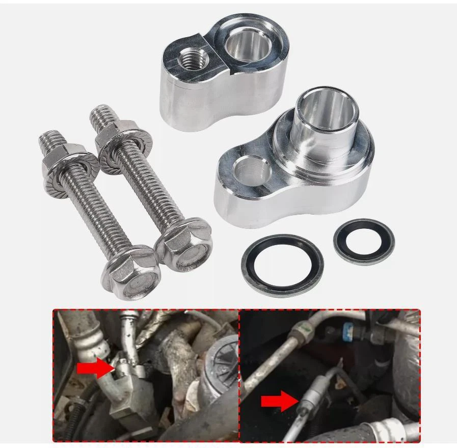 Rear Air A/C Block-Off Kit For Chevy Tahoe Suburban GM Cadillac Escalade EXT ESV Foto 3 de 4