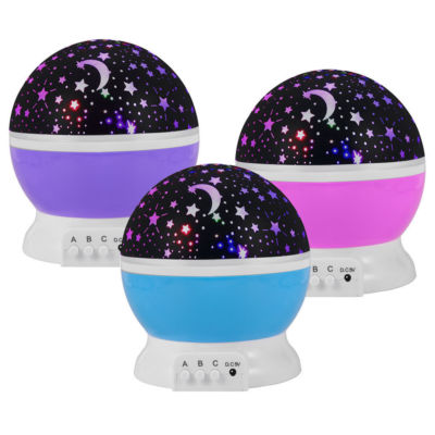 Constellation Night Light Projector Lamp 360 Degree Rotating Star Sky Night Lamp