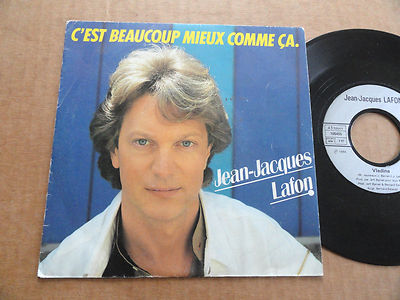 LAFON JEANS-JACQUES 45T SCHEIBE '' ES IST VIEL BESSER WIE ES IST ''