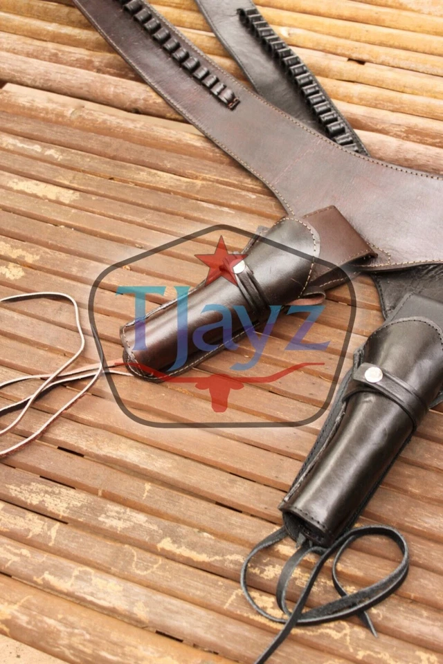 AMERICAN TJAYZ QUALITY Leather 22 western holster Heritage Rough Rider Gun belt - Image 4 of 4