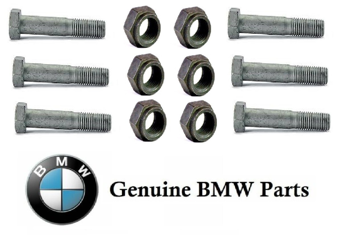 Driveshaft bolts nuts hardware GENUINE BMW Drive Shaft Flex