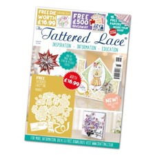 Tattered Lace Issue 61 Magazine with FREE Bouquet Die & FREE UK P&P - CLEARANCE