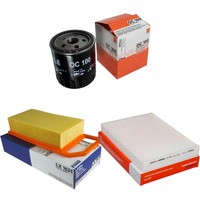 Mahle / Knecht Innenraumfilter LA 437 Luftfilter LX 1621 ÖLfilter OC 100